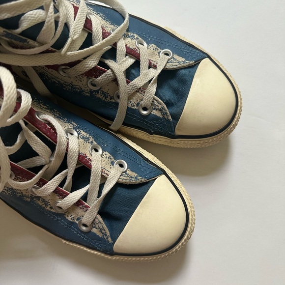 Converse Limited Edition Union Jack British Flag High Tops - Picture 2 of 7